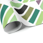 Groene Paarse Black Hues Cadeaupapier (Rol Hoek)