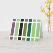 Groene Paarse Black Hues Kaart (Gele Bloem)