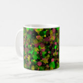 Groene Paarse Dot 11oz Mok (Voorkant links)