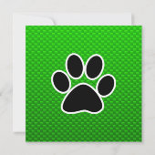 Groene pagina afdrukken kaart (Achterkant)