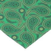 Groene paisley tafelkleed (Gekanteld)