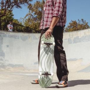 Groene Palm Bliss 1 #art #natural Skateboard