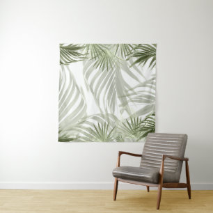 Groene Palm Bliss 1 #art #natural Wandkleed