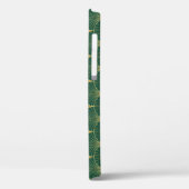 Groene Palm Leaf Art Deco Case-Mate iPhone Case (Achterkant / Links)