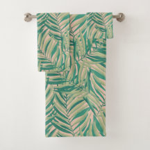 Groene palmbladeren esthetisch