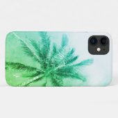 Groene palmboom Case-Mate iPhone case (Achterkant (horizontaal))