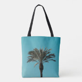 Groene palmboom draagtas (Achterkant)