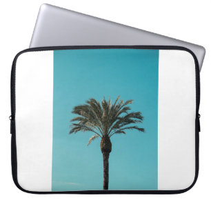 Groene palmboom laptop sleeve