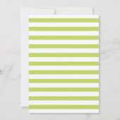 Groene palmboom Weddenschap Sparen de Datum Save The Date (Achterkant)