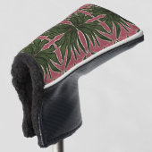 Groene Palmen Golfheadcover (3/4 voorkant)