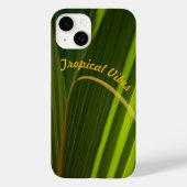 Groene palmvaten Abstract Case-Mate iPhone Case (Achterkant)