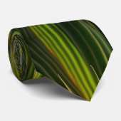Groene palmvaten Abstract Stropdas (Opgerold)