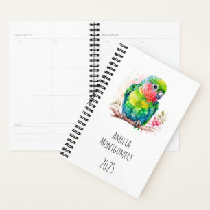 Groene papegaai - Schattigee Baby Bird Planner