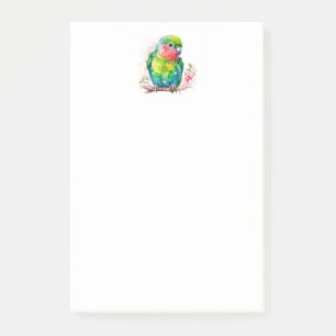 Groene papegaai - Schattigee Baby Bird Post-it® Notes