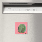 Groene Paprika Magneet (Insitu (Vaatwasser))