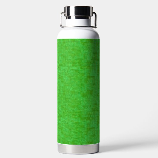 Groene Pareltjes Waterfles (Achterkant)