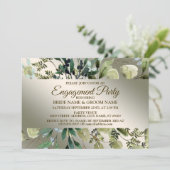 Groene partij laat Golden Bronze Kaart (Staand voorkant)