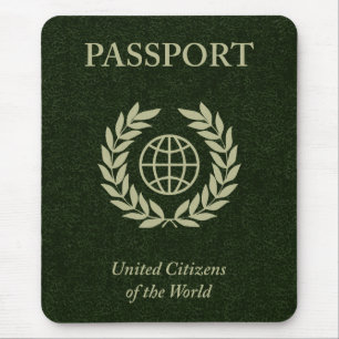 groene paspoort muismat