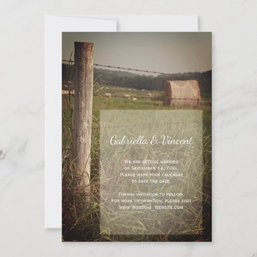 Groene pasteien Landelijke Boerderij Weddenschap O Kaart (Voorkant)