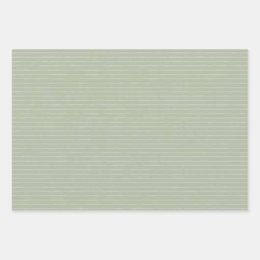 Groene pastel. inpakpapier vel (Voorkant 2)