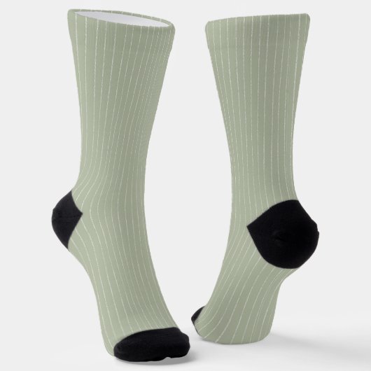 Groene pastel, sokken (Gebogen)