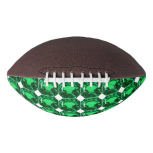 Groene Patroon Smaragd American Football