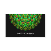 Groene pauw - Mandala-