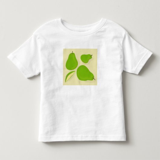 Groene Peer T-Shirt (Voorkant)