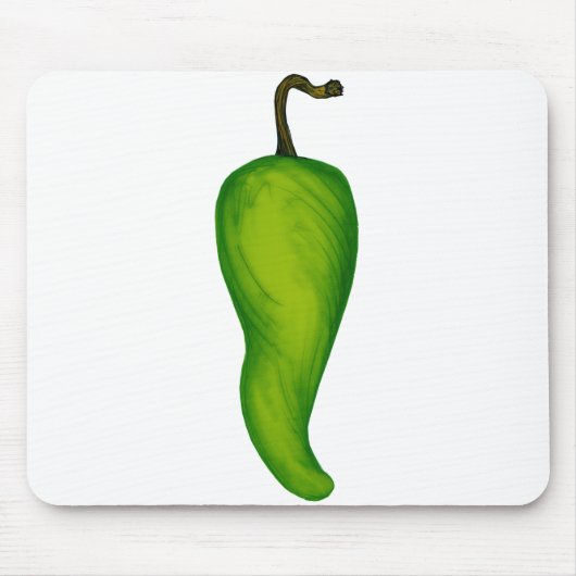 Groene Pepper Muismat (Voorkant)