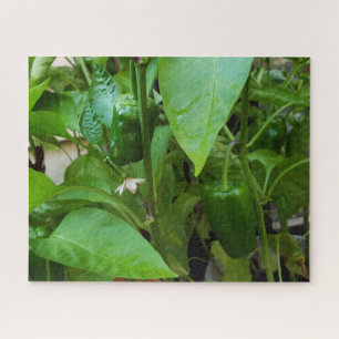 Groene Peppers Legpuzzel