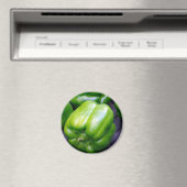 Groene Peppers Magneet (Insitu (Vaatwasser))