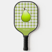 Groene peren pickleball paddle (Achterkant)