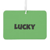 Groene petten kip luchtverfrisser (Achterkant)