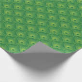 Groene pickleballen overal cadeaupapier (Hoek)