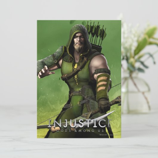 Groene Pijl Kaart (Staand voorkant)