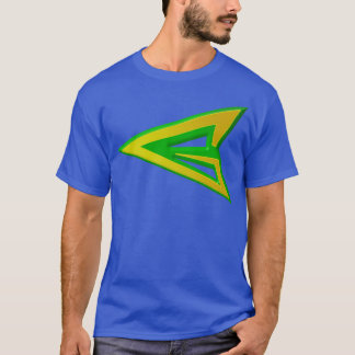 Groene pijl logo t-shirt