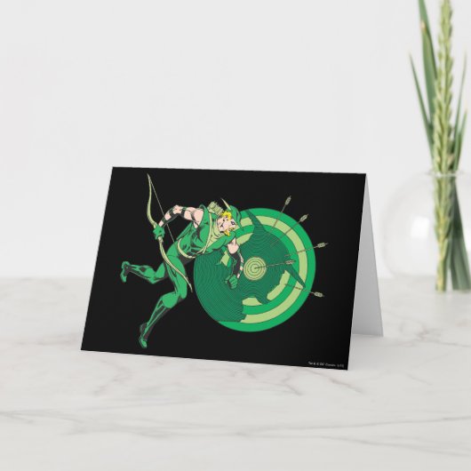 Groene Pijl met Doel 2 Kaart (Voorkant)