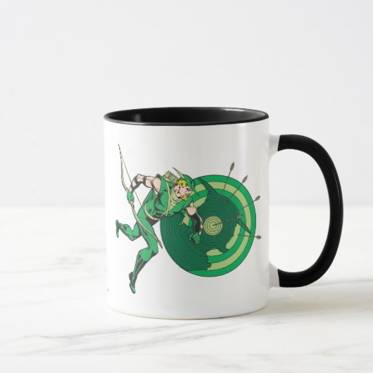 Groene Pijl met Doel 2 Mok (Rechts)