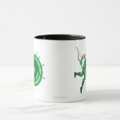 Groene Pijl met Doel 2 Mok (Midden)