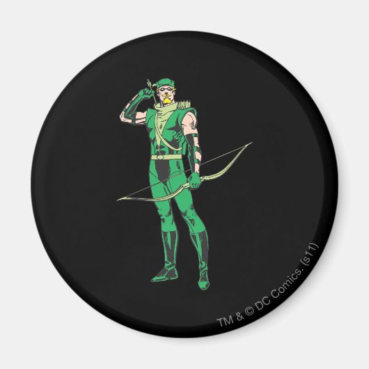Groene Pijl met Doel Magneet (Voorkant)