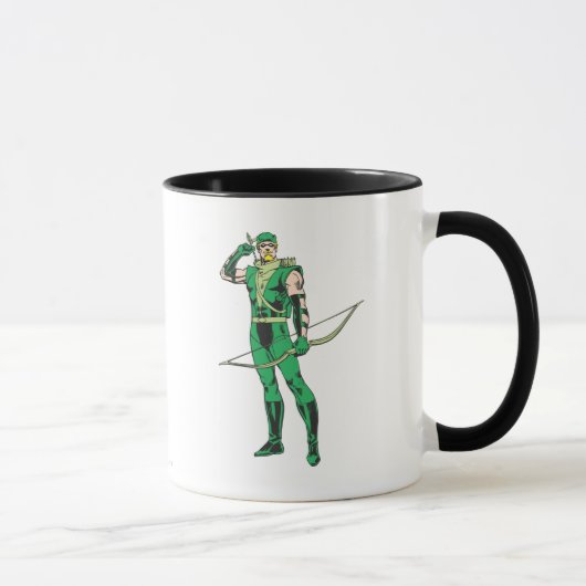 Groene Pijl met Doel Mok (Rechts)