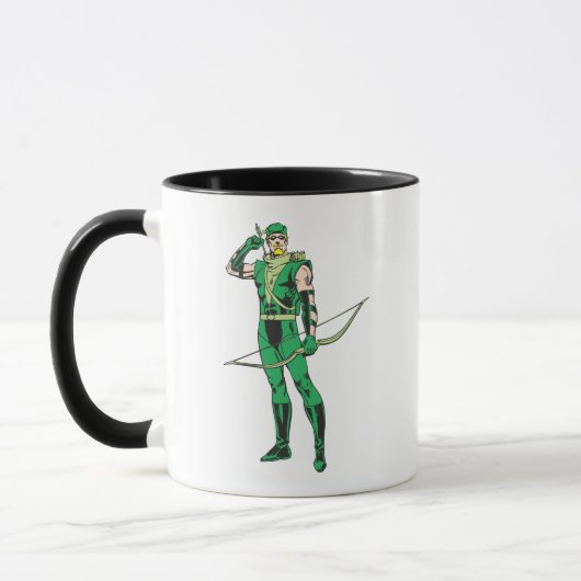 Groene Pijl met Doel Mok (Links)