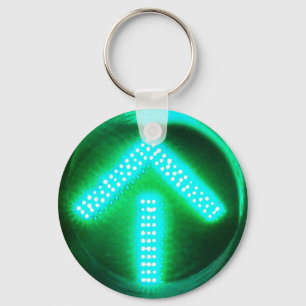 Groene Pijl Sleutelhanger