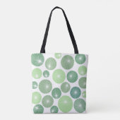 Groene Pinwheels 1950 Draagtas (Achterkant)