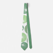 Groene Pinwheels 1950 Stropdas (Voorkant)