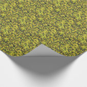 Groene pixels cadeaupapier (Hoek)