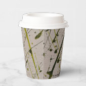 GROENE PLAID PAPIEREN BEKERS (Rechts)