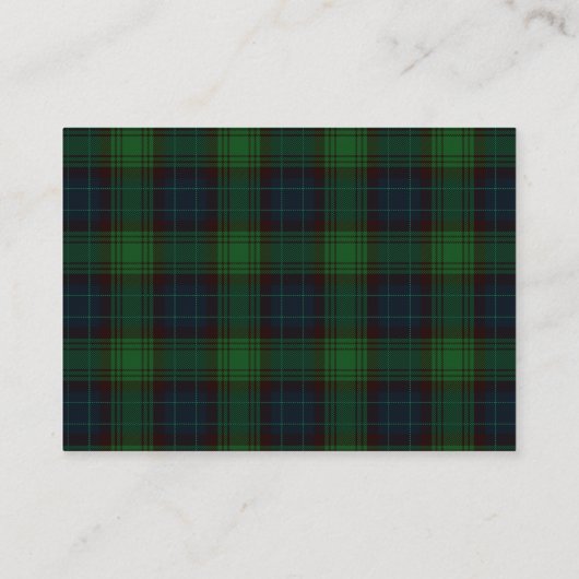 Groene plaid teddybeer boek aanvraag informatiekaartje (Achterkant)