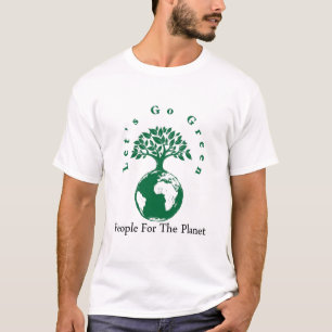 groene planeet t-shirt