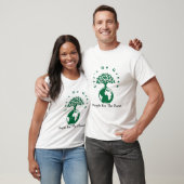 groene planeet t-shirt (Unisex)